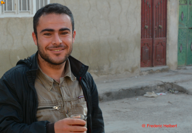 Le journaliste de Kobane sous la menace, que la France ne veut accueillir @Frederic Helbert